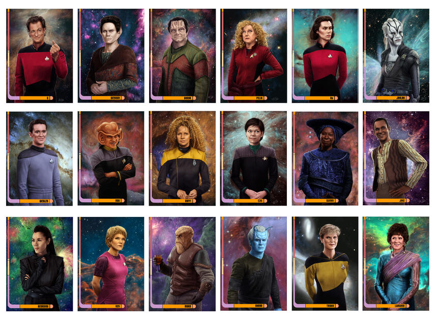 Star Trek Character Portraits